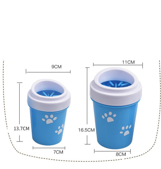 Silicone Dog Paw Cleaner – Portable Pet Foot Washing Cup for Dirt & Mud Removal