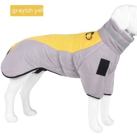 New Winter Dog Coat – Waterproof & Warm Pet Clothes for Medium & Large Dogs | Thick Dog Vest for Labrador, Husky & Golden Retriever